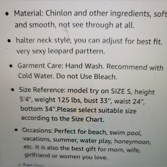 NWT TANKINI WITH SIDE TIE BOTTOMS SIDE TIE BACK RUFFLE ACCENT SIZE SMALL - Picture 6 of 10